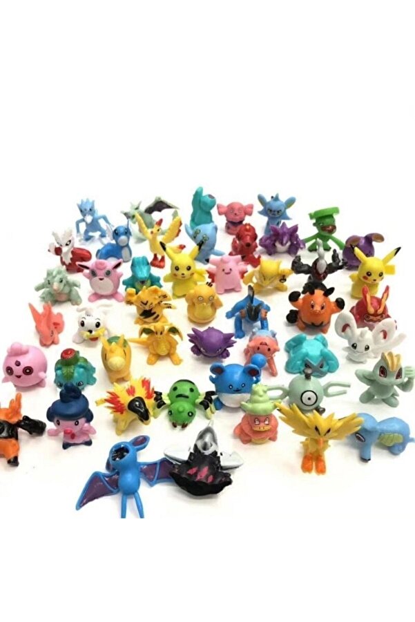 Noname 20 Adet Pokemon Mini Figür Oyuncaklar (pikachu Garantili)