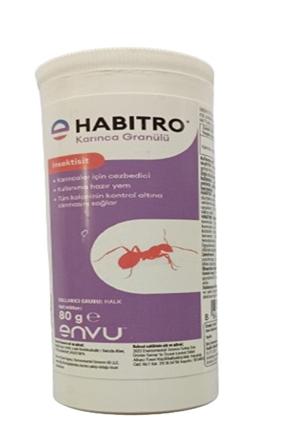 Bayer Habi̇tro Karınca Granülü 80 Gr Yeni̇ Üreti̇m (Karınca Mücadelesi̇ Içi̇n)