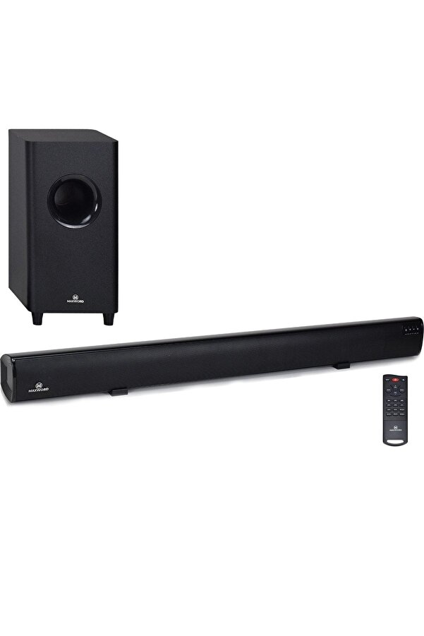 Maxword Slc-170bt 4.2 Kanal Optik Çıkışlı Soundbar Tv Ses Sistemi Subwoofer 170w 130w