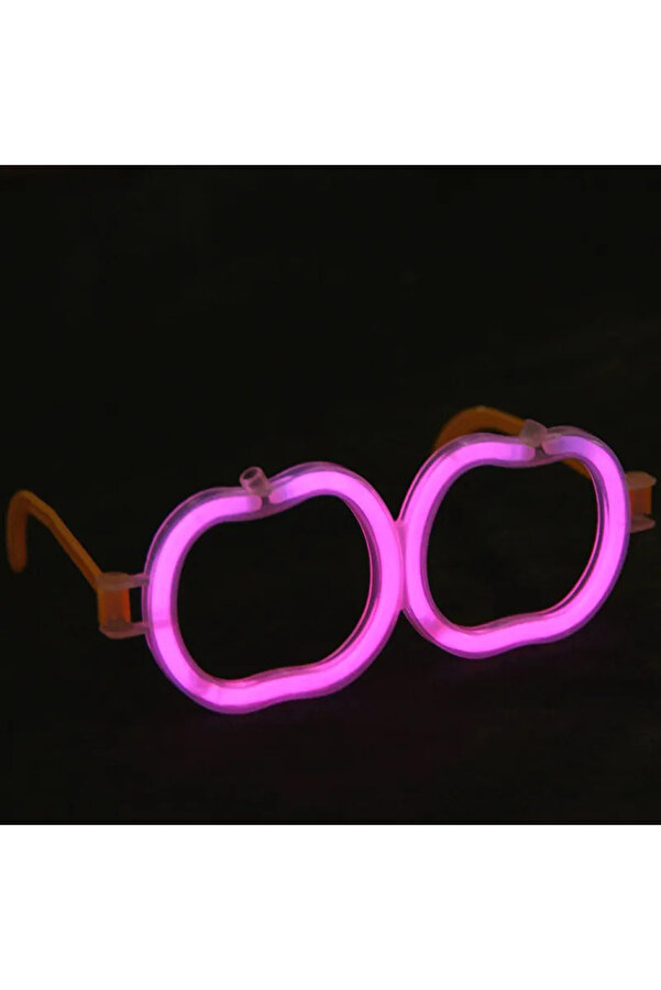 Go İthalat Glow Sti̇ck Elma Gözlük - Glow Parti̇si̇ Gözlüğü - Glow Sti̇ck Gözlük 12 Adet (4130)