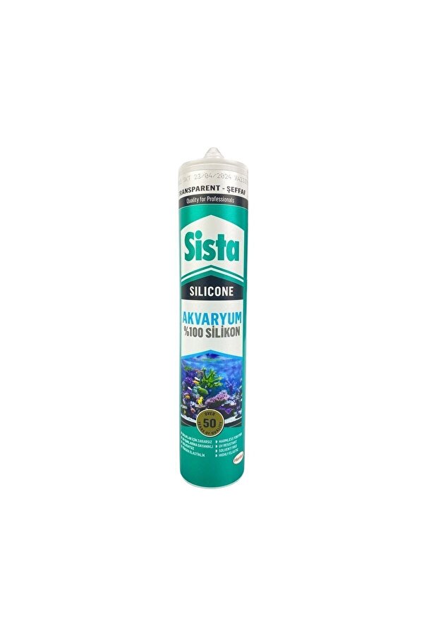 Sista Akvaryum Silikon Şeffaf