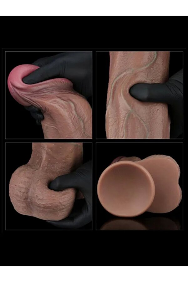 Meyrabest 13   Dual Layered Si̇li̇cone Cock Xxl 33 Cm