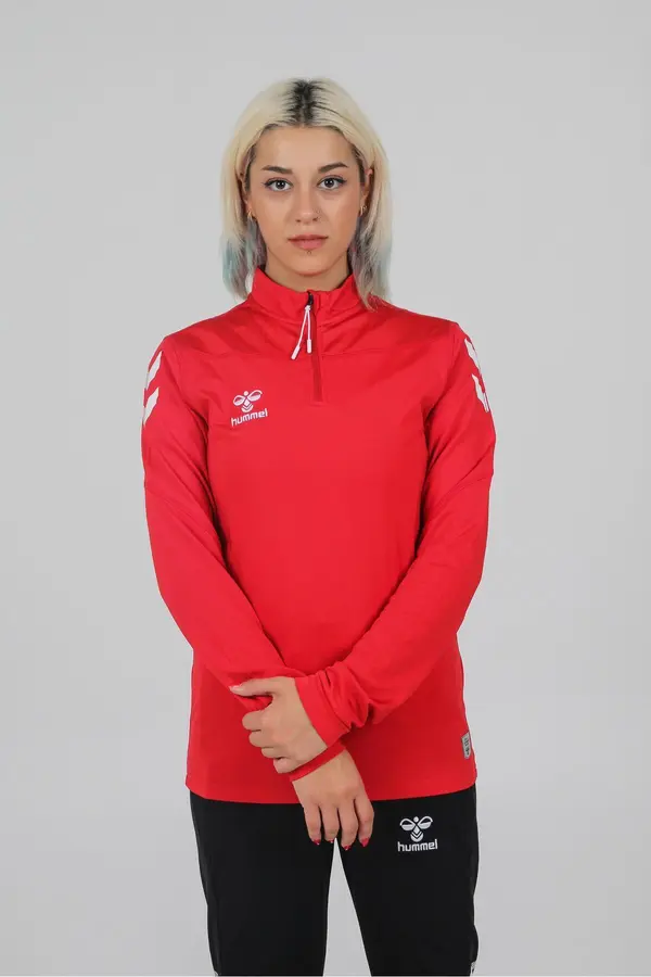 Hummel Oregon Antrenman Eşofman Üstü Kırmızı