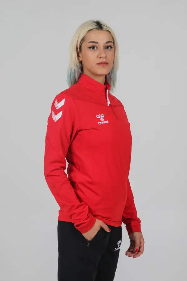 Hummel Oregon Antrenman Eşofman Üstü Kırmızı