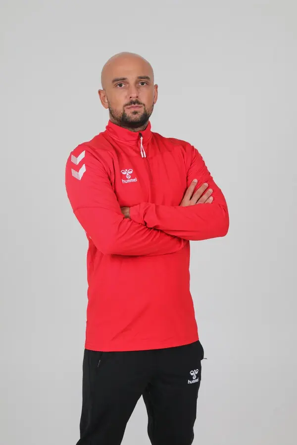 Hummel Oregon Antrenman Eşofman Üstü Kırmızı