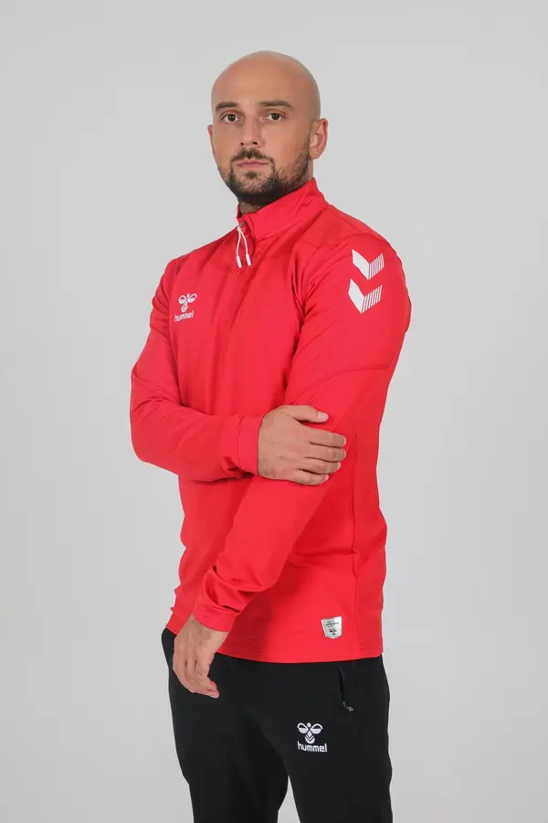 Hummel Oregon Antrenman Eşofman Üstü Kırmızı