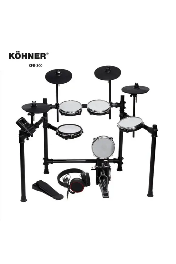 Köhner Kfb-300 Di̇ji̇tal Bateri̇ Seti̇