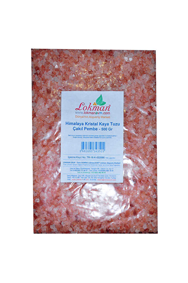 Bi̇lfold Yemekli̇k Hi̇malaya Kri̇stal Kaya Tuzu Çakıl Pembe 500 Gr