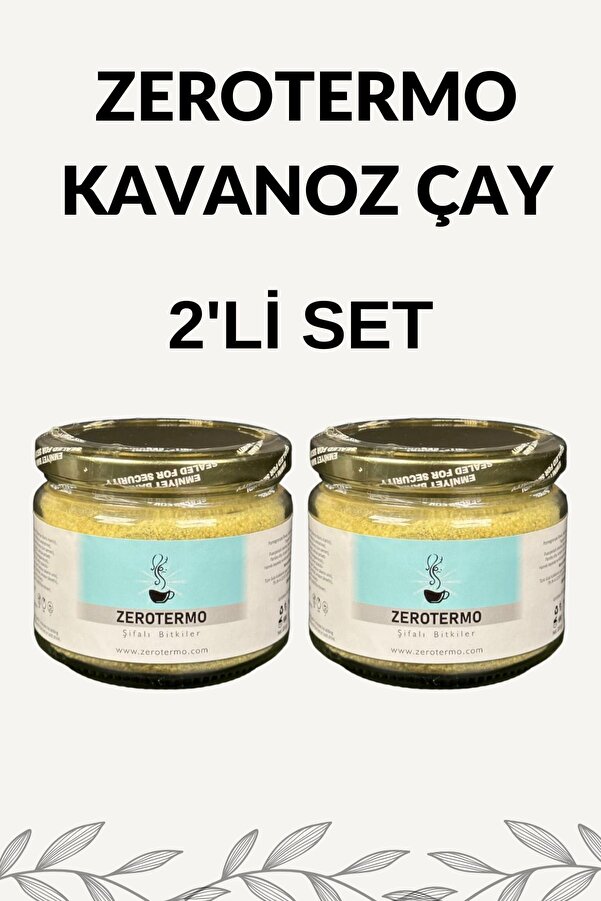 90 Günlük Bi̇tki̇sel Çay 2 Li̇ Kavanoz Seti̇ Ile Zi̇ndeli̇k