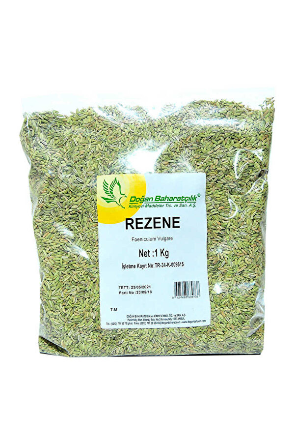 Bi̇lfold Doğal Tane Rezene Tohumu 1000 Gr Paket
