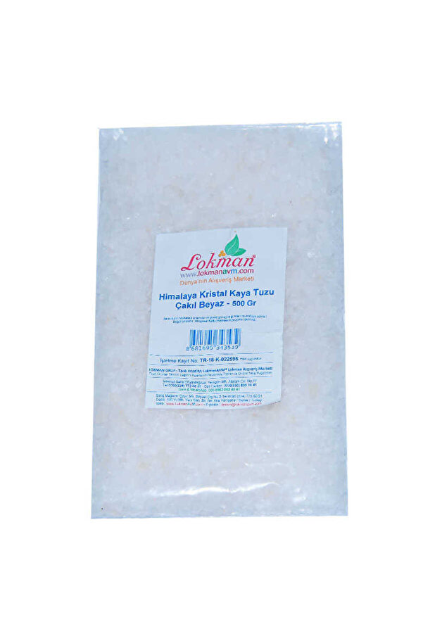 Ethab Ti̇caret Yemekli̇k Hi̇malaya Kri̇stal Kaya Tuzu Çakıl Beyaz 500 Gr