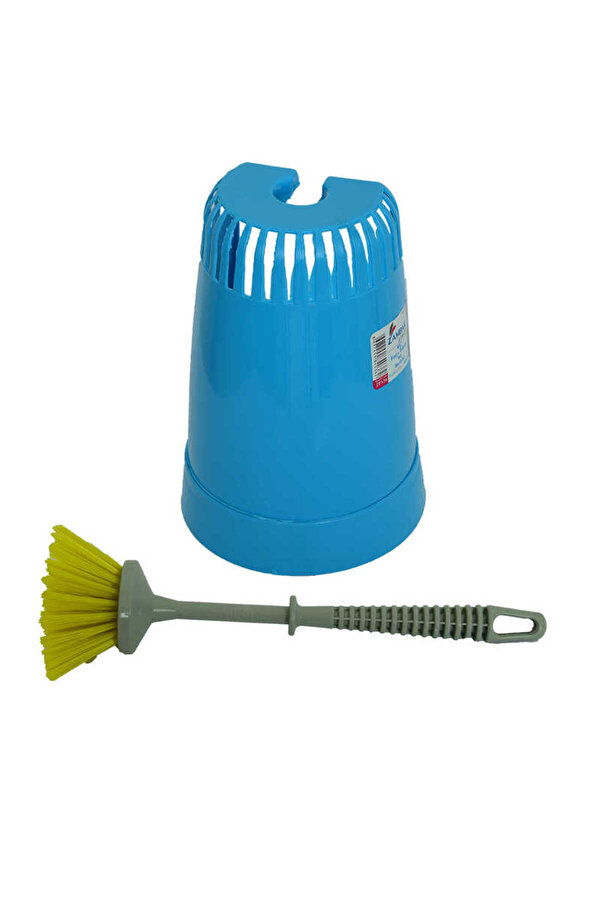 Bi̇lfold Plasti̇k Muhafazalı Wc Tuvalet Klozet Fırça Takımı Karışık Renk Zp-136