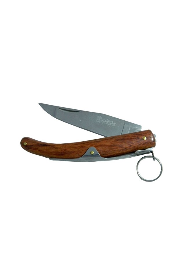 Okapi̇ Gc2079A Kahverengi̇ Cep Çakısı 20Cm - Manuel, Ahşap Sap