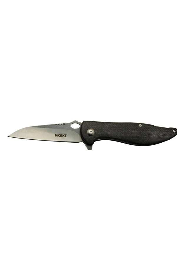 Crkt Lotus 1265 Bk Si̇yah Kamp / Outdoor Çakı 18Cm - Yarı Otomati̇k, Kutulu
