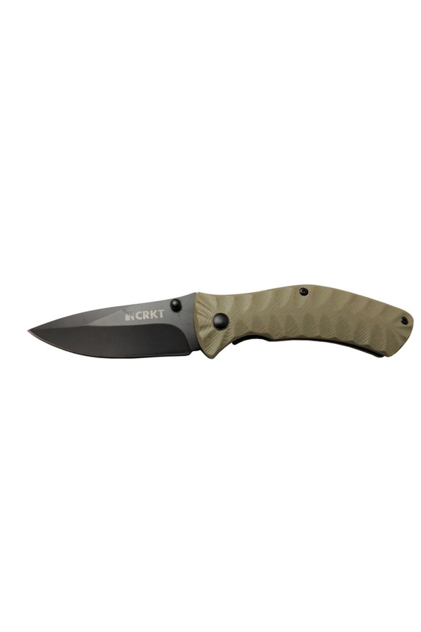 Crkt İncendor 2078 Gri̇ Kamp Çakı 17,5Cm - Manuel, Plasti̇k Sap