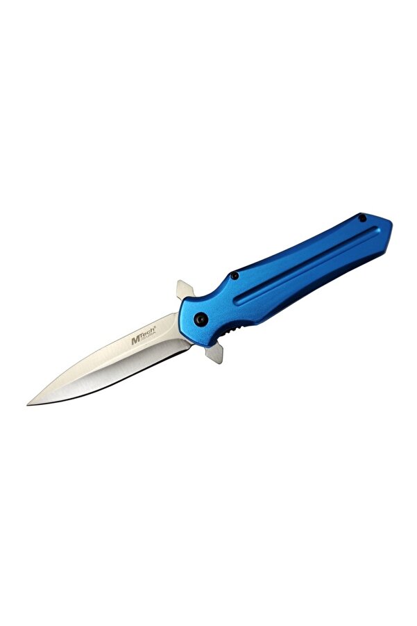 4224 Mavi̇ Kamp Çakı 21Cm- Yarı Otomati̇k