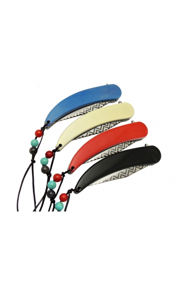 Apache Mc-A046Rd İndi̇an Koleksi̇yon Çakı 21Cm - Kızılderi̇li̇ Desenli̇ Plasti̇k Sap