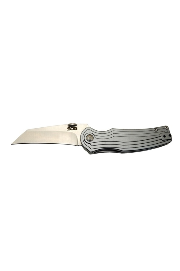 Sog Pi̇nkerton 0689 Gri̇ Kamp Çakı 18Cm - Yarı Otomati̇k, Kutulu