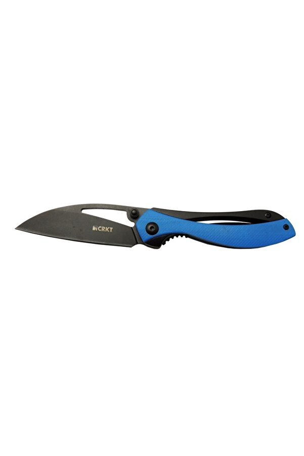 Crkt Pleroma 821A Bl Mavi̇ Kamp / Outdoor Çakı 18Cm - Manuel, Kutulu