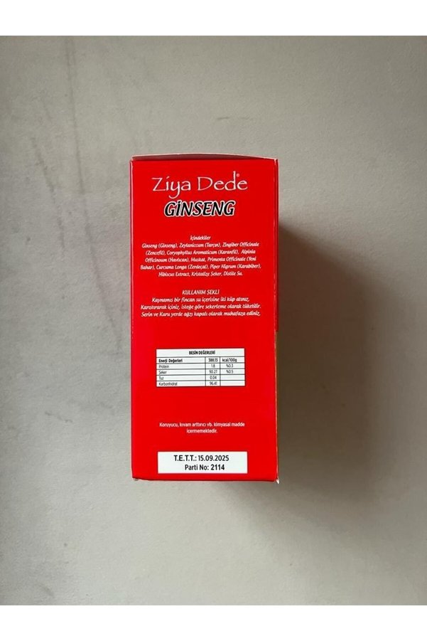 Ziyadede Ziya Dede Ginseng