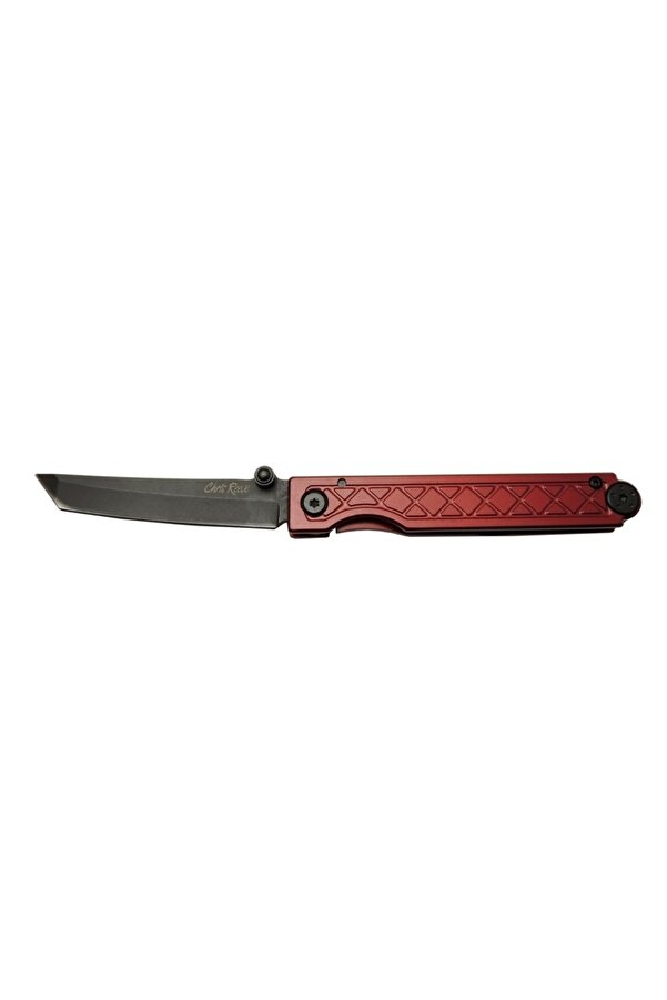 Chri̇s Reeve Pocket Samurai̇ 7425 Rd Kırmızı Kamp / Outdoor Çakı 18Cm - Manuel, Kutulu