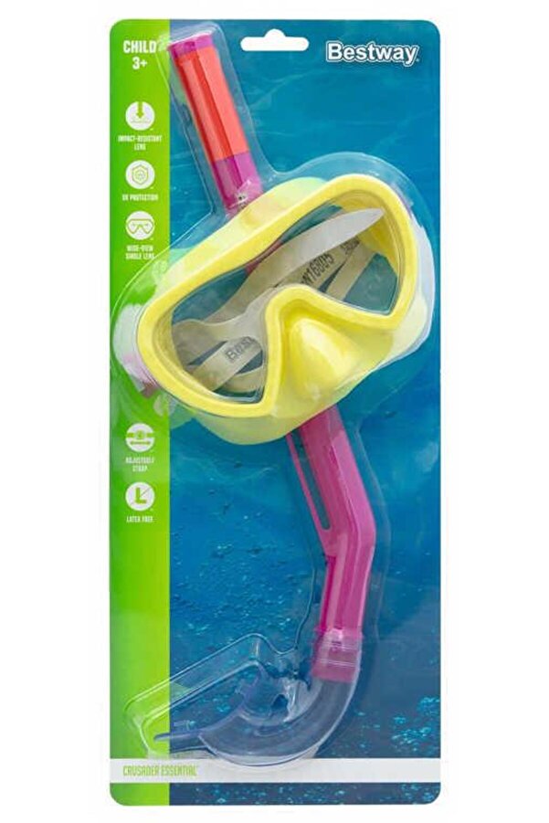 Bestway Maske Snorkel Çocuk - 24036 - Crusader Essanti̇al