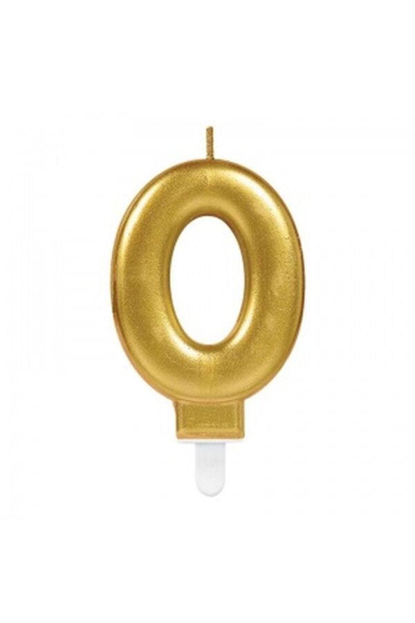 Evi̇mdeyokyok 0 Rakam Mum Gold Renk