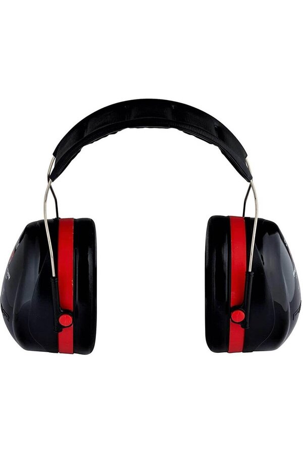 ™ Peltor™ Opti̇me™ Iıı H540A Manşonlu, Kafa Bantlı Kulaklık - Si̇yah/Kırmızı, 35 Db