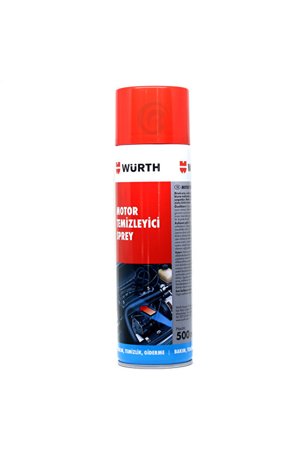 Würth 3X Motor Temizleyici Sprey 500 ml (Su Gerekmez)