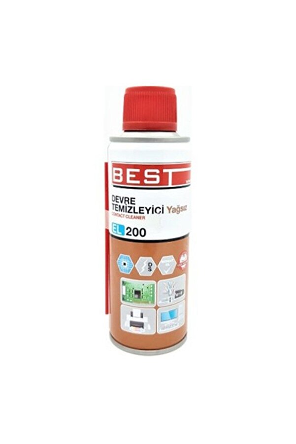 El-200 200 Ml Yağsız Devre Temi̇zleyi̇ci̇ Kontak Sprey