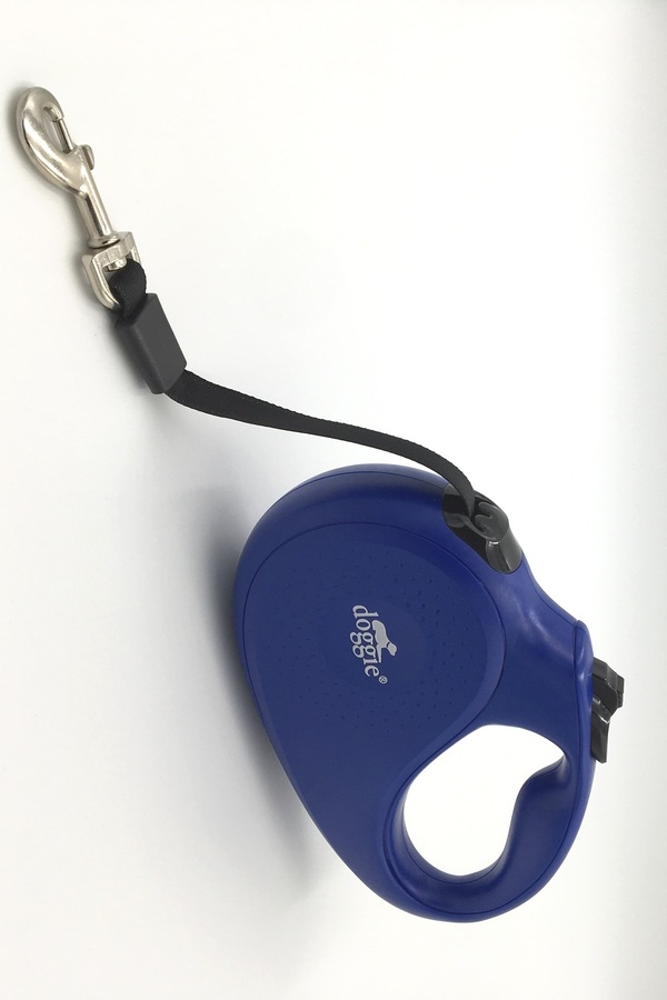 Bi̇lfold Seri̇ Otomati̇k Makaralı Köpek Gezdi̇rme 50 Kg / 5 M Mavi̇