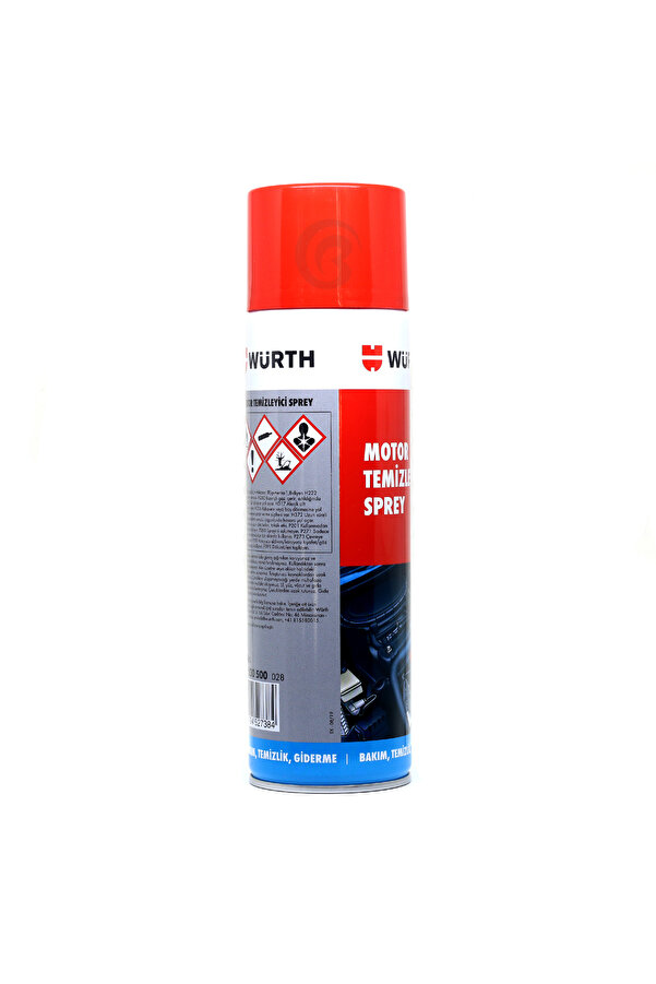 Würth 3X Motor Temizleyici Sprey 500 ml (Su Gerekmez)