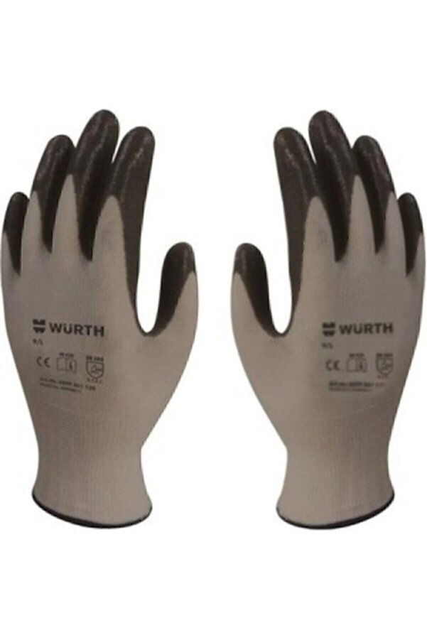 Würth Iş Güvenliği Eldiveni Mekanikçi Siyah 9 3 Adet