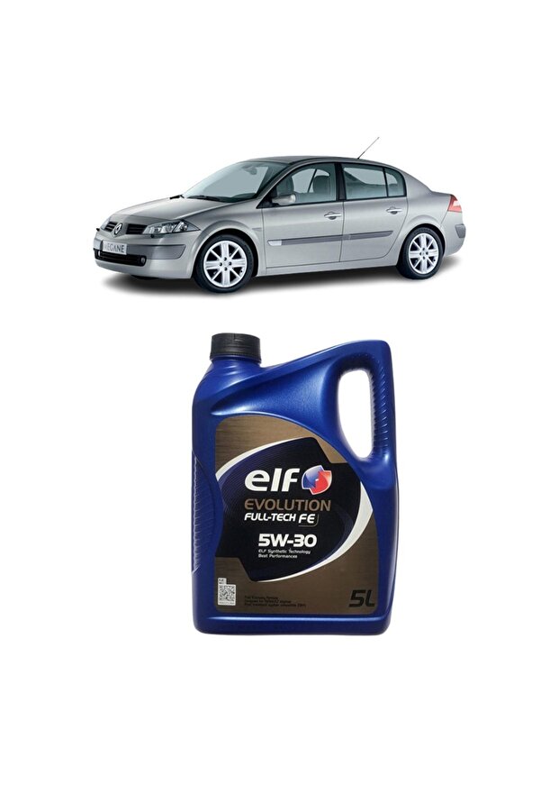 Renault Megane 2 3Plus Fi̇ltre Bakım Seti̇ 1.5 Dci̇ Elf Yağlı 2002-2005 Ki̇t2093C
