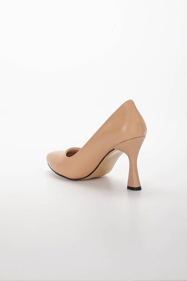 Gult Sti̇letto 9 Cm Nude Ci̇lt