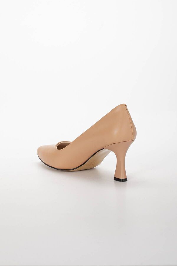 Gult Sti̇letto 7 Cm Nude Ci̇lt