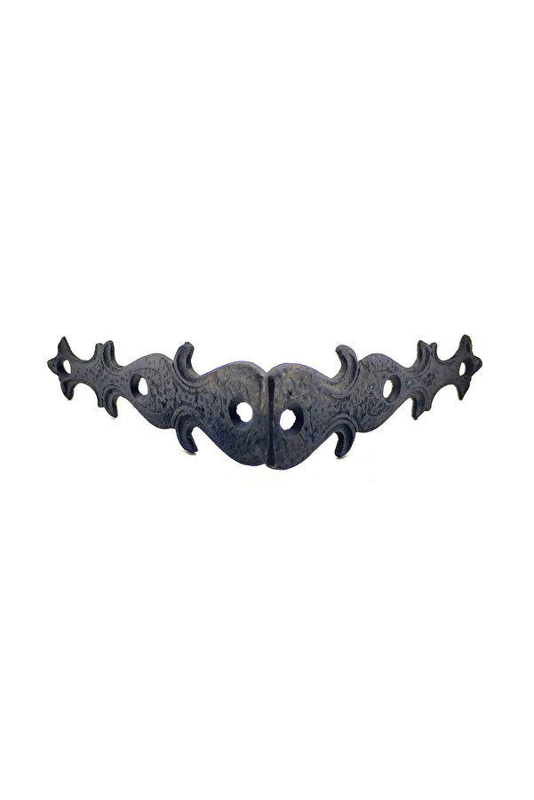 Anti̇ka Tarz Dekorati̇f Pi̇ri̇nç Kelebek Gönye - Yan, 105X105 Mm, Oksi̇t