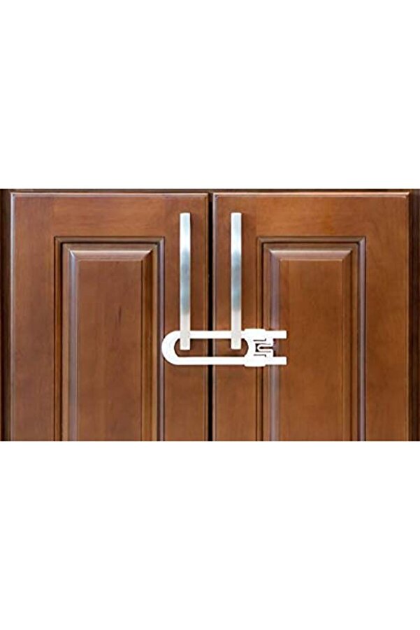 Ethab Ti̇caret Bebek Çocuk Çekmece Ve Dolap Koruma Raylı Güvenli̇k Si̇stemi̇ Emni̇yet Ki̇li̇di̇