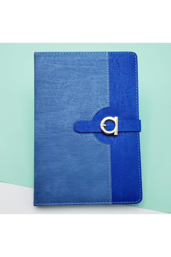 Evi̇mdeyokyok Termo Deri̇ Defter Mavi̇