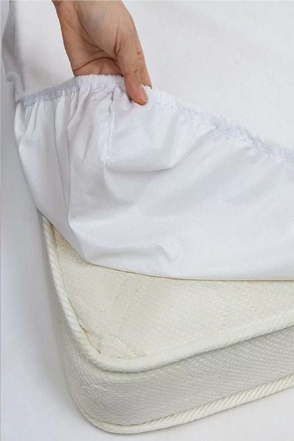 Altın Karma 70X130 Cm Pamuk Kumaş Full Kenar Fitted Sıvı Geçirmez Yatak Koruyucu Alez