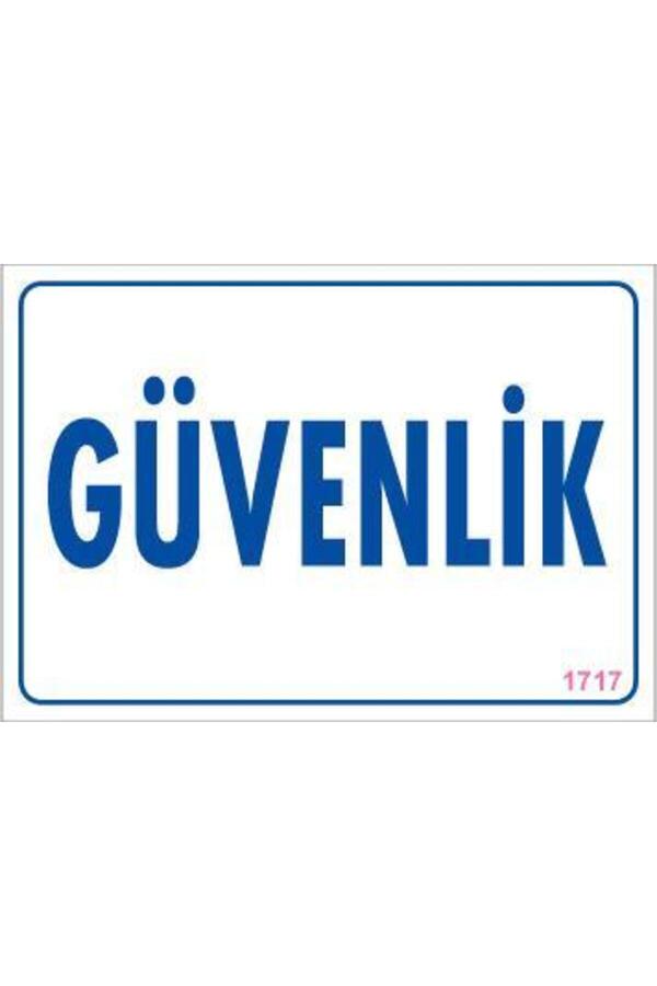 Ethab Ti̇caret Güvenli̇k Uyarı Levhası 17,5X25 Kod1717