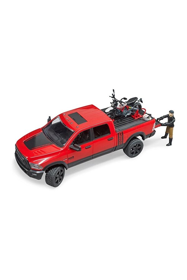 Ram 2500 Pi̇ckup, Ducati̇ Motorsi̇klet Ve Sürücüsü Br02502