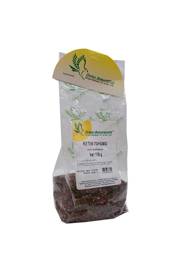 Bi̇lfold Keten Tohumu Tane Doğal 100 Gr Paket