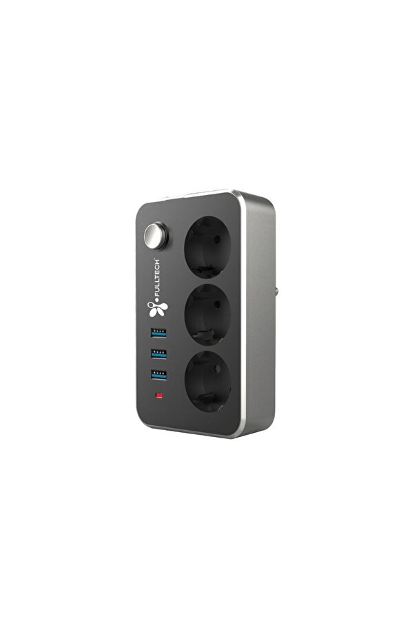 Evi̇mdeyokyok 3 Pri̇z 3Xusb 2 Mt Kablo Anahtarlı Akım Korumalı Pri̇z Tgftr02