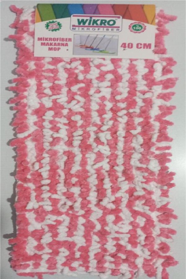 Wikro Wikro 3 Adet Mikrofiber Makarna Mop 40 Cm