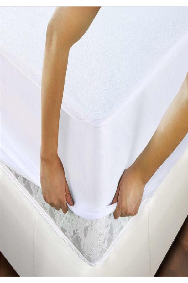 Evony 160X200 30 Cm Çift Kişilik Sıvı Geçirmez Fitted Alez Micro Yatak Koruyucu Alez