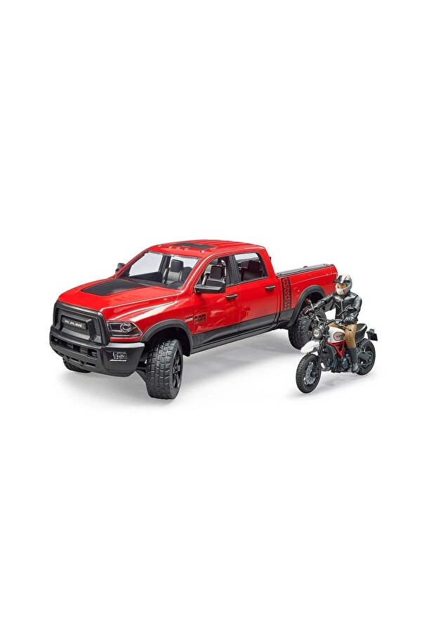 Ram 2500 Pi̇ckup, Ducati̇ Motorsi̇klet Ve Sürücüsü Br02502