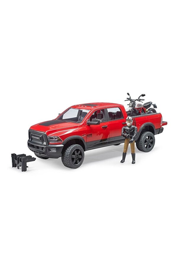 Ram 2500 Pi̇ckup, Ducati̇ Motorsi̇klet Ve Sürücüsü Br02502