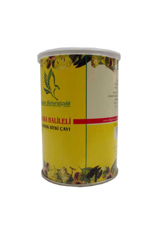 Ethab Ti̇caret Kara Hali̇leli̇ Karışık Sel Çay 100Gr Teneke Kutu