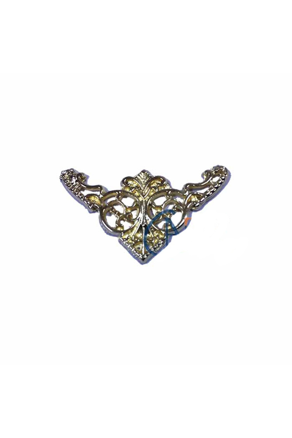 Dekorati̇f Köşe Süsü, Köşeli̇k - Küçük, 19X34Mm, Sarı, 100 Adet
